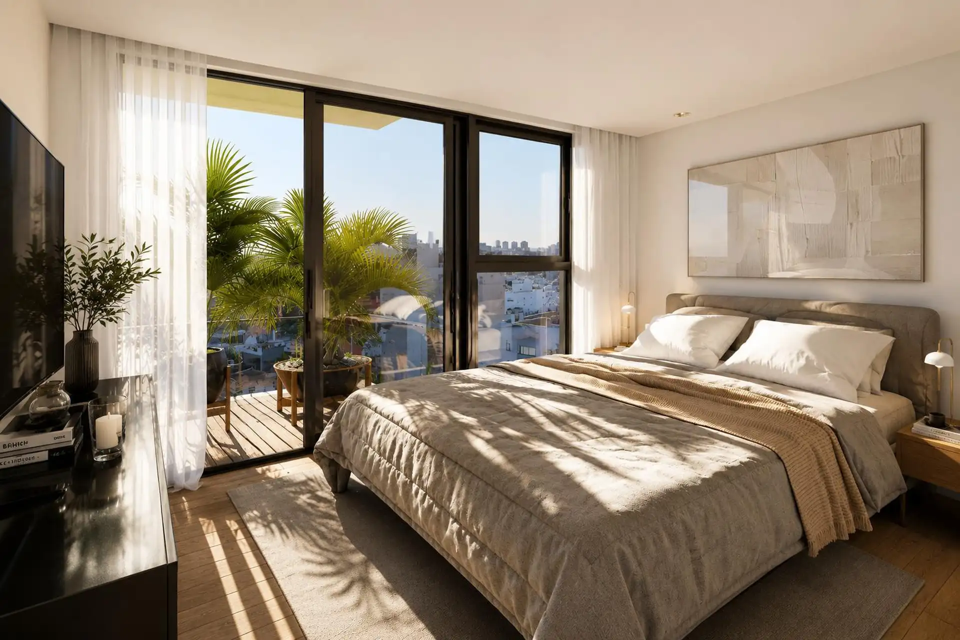 Depto 3 amb, 100m² en Las Heras 2400 con cochera — Guemes