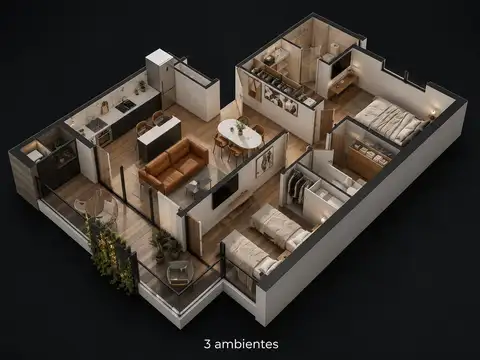 Departamento en Venta de 2 dormitorios