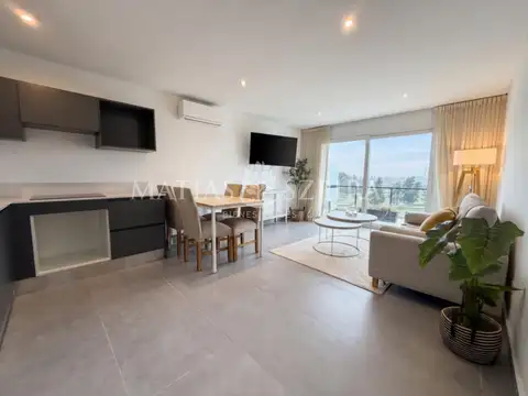 Departamento 2 amb en Dist T, amoblado con terraza