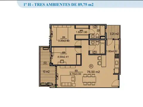 Departamento en Venta al Noreste