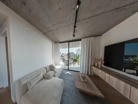 VENTA DEPARTAMENTO 2 AMBIENTES EN 1ER PISO  EN POZO EN CHACARITA