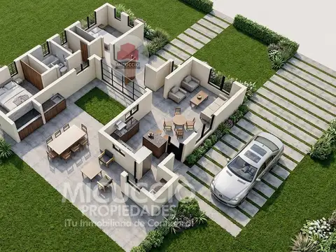 Casa en Venta con 2 cocheras