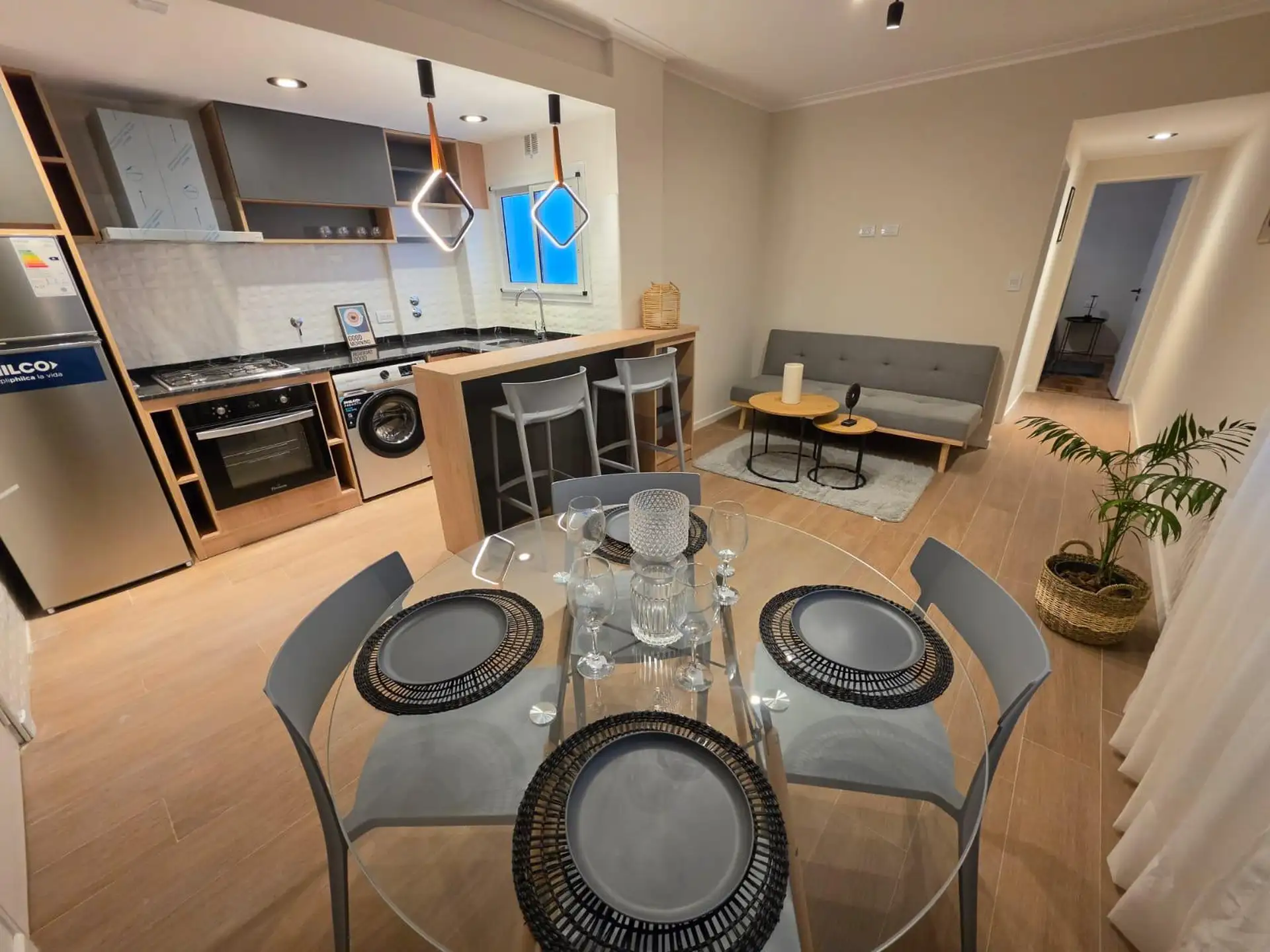 Depto 2 amb, 35m² reciclado a nuevo — Centro