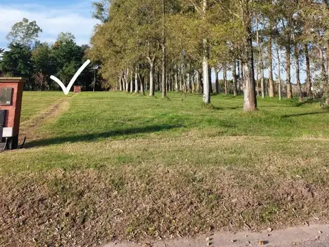 OPORTUNIDAD -Venta lote 30 F5.  Barrio El Tropezón .Areco