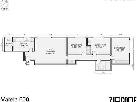 Departamento en Venta de 4 ambientes
