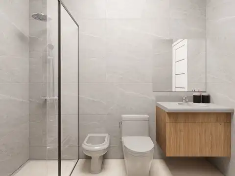 Casa 3 ambientes con 2 baños