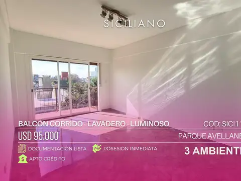 Departamento en Parque Avellaneda