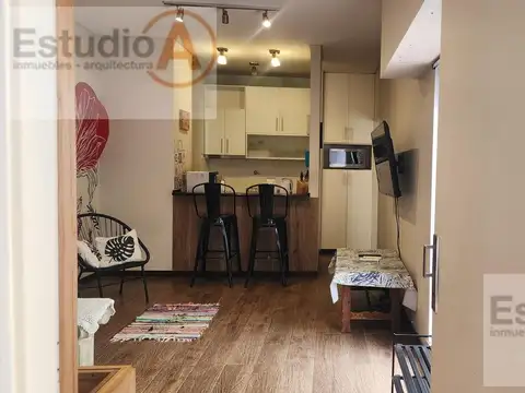 SAAVEDRA 2 AMBIENTES AMOBLADO CON PATIO PROPIO, MUY LUMINOSO ! LISTO PARA MUDARSE