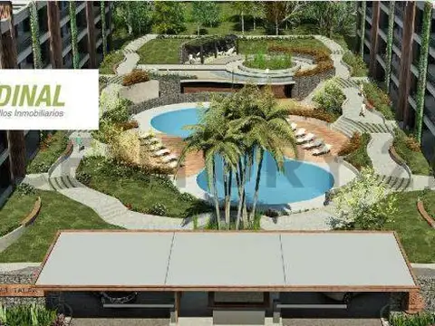HERMOSO PROYECTO PREMIUN y SUSTENTABLE. Unidades de 3 Ambientes con vista a la piscina