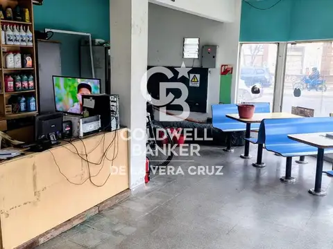 Estacion de Servicios Dual en funcionamiento