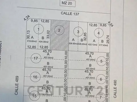 Terreno en Venta de 350,0 m2