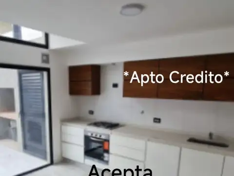 DUPLEX 3 DORMITORIOS - COCHERA- 2 BAÑOS -JARDIN -  FINANCIACION- APTO CREDITO