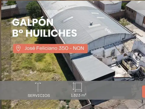 Venta galpon 1.323,86m2 jose feliciano 350 nqn