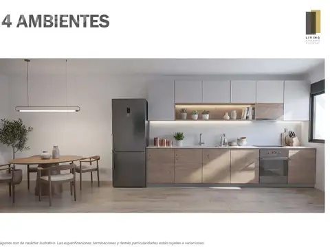Departamento en Venta con 1 cocheras