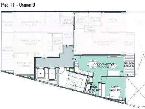 Venta Dpto 2 amb en POZO Las Cañitas