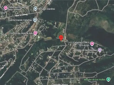 VENTA TERRENO 2+ HECTAREAS EN HUERTA GRANDE