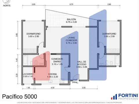 Departamento en Venta de 2 dormitorios