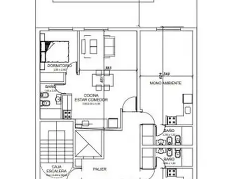 Ituzaingo 479/81 , Piso 1