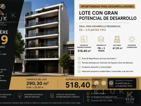 Terreno en Venta en Villa Luro, Capital Federal