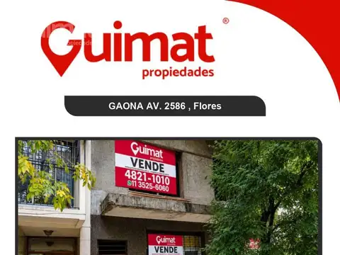 GAONA AV. al 2500
