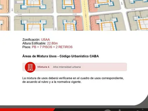 Terreno en Venta en Flores, USD 790.000