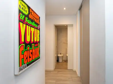 Departamento Monoambiente con 1 baño