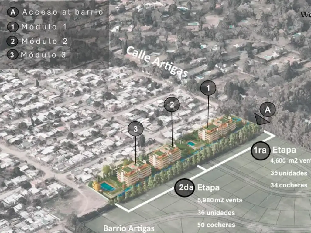 WeSurf de  2 y 3 Dormitorios