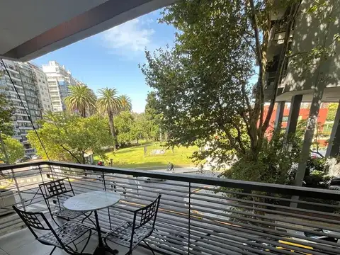 Alquiler amoblado, amplio mono con balcon palermo