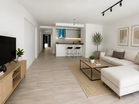 Departamento 2 ambientes más cochera en San Isidro 
