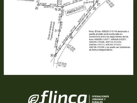 Venta terreno - achiras arriba(San Javier)