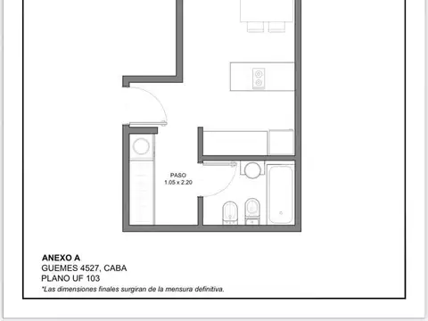 Departamento en Venta Apto profesional