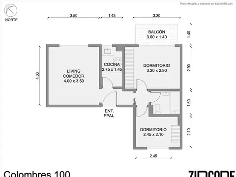 Departamento en Venta de 2 dormitorios