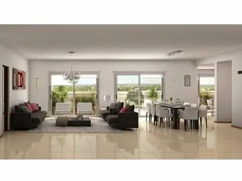 Departamento 4 ambientes con 3 baños