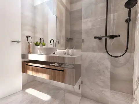 Depto Tipo Casa 3 ambientes con 1 baño