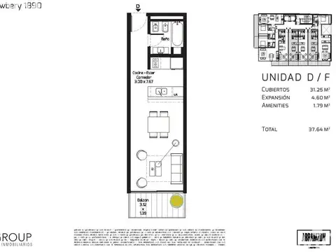 Departamento - Las Cañitas