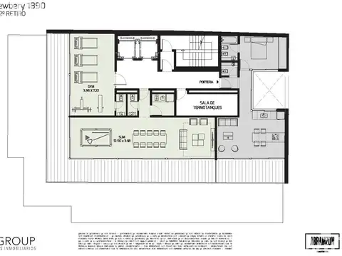 Departamento Monoambiente con 1 baño