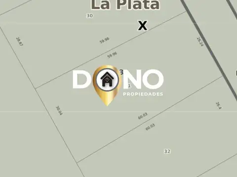 Terreno en Venta de 1688,0 m2