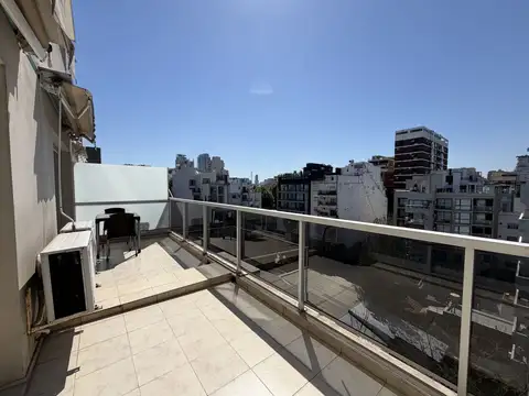 Departamento 2 ambientes con 2 baños