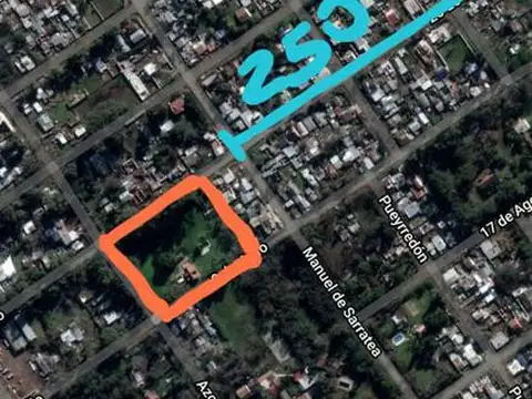 Terreno en Venta en Pilar, USD 50.000