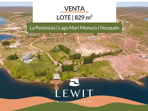 Terreno en Venta en La Peninsula, Lago Mari Menuco
