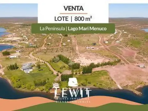 Terreno en Venta en La Peninsula, Lago Mari Menuco