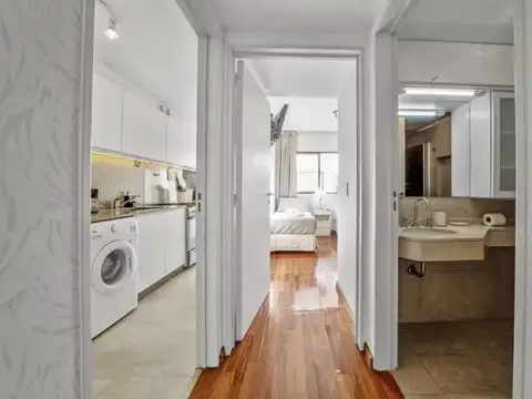 Departamento 2 ambientes con 2 baños