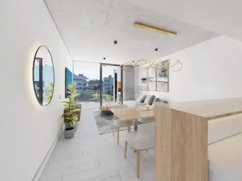 Departamento 3 ambientes con 1 baño