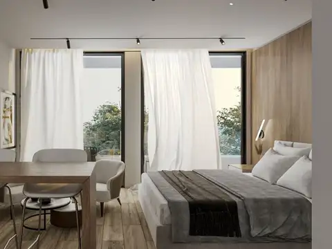 Departamento 2 ambientes con 1 baño