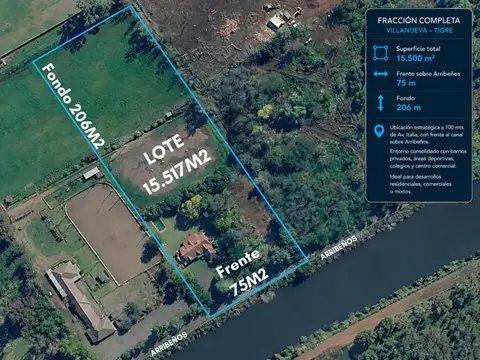 Terreno en Venta en Villanueva, Countries y Barrios Cerrados en Tigre