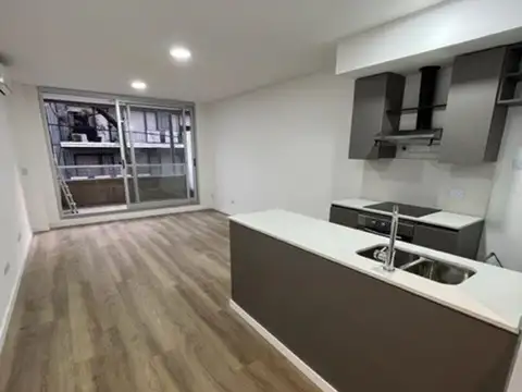 monoambiente a estrenar al frente con balcon 35 m2 SUM