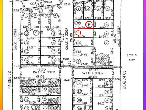 Lote 11 x 24 m. - Apto para construir en forma inmediata - Plottier