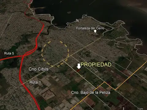 Terreno en Venta en Cerro, USD 160.000