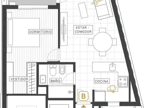 Departamento en Venta al Este