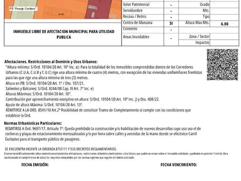 VENTA TERRENO EN BARRIO ECHESORTU